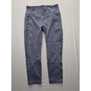Lululemon Align High Rise Pocket Capri Leggings 22" Womens Size 10 Periwinkle